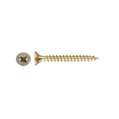 Surub pentru PAL si lemn cap inecat DIN 7505A 3x45mm 1000 buc./punga