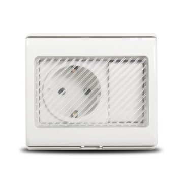 Modul priza si intrerupator PT IP55 Total Green 1205.102