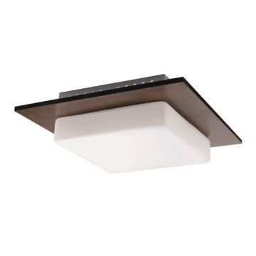 Plafoniera Patrata Andra Wenge 1xE27 60W