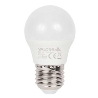 Bec LED sferic G45 E27 6W lumina rece LR 6400K (include taxa timbru verde 0.40 lei) Valcor VLC11030