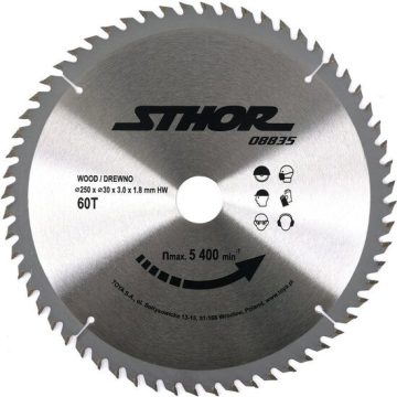 Disc circular pentru lemn 250 x 60 x 30mm