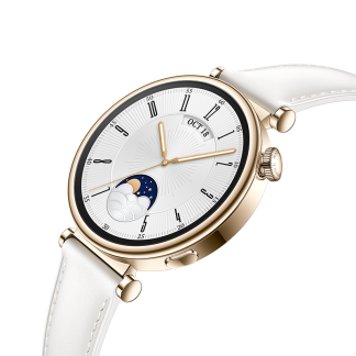 HUAWEI WATCH GT 4 41mm White, Curea White Leather, Android/iOS
