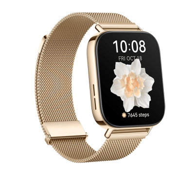 HUAWEI WATCH FIT 3 Gold Milanese Strap