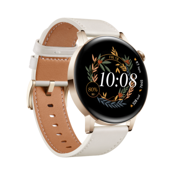 HUAWEI WATCH GT 3 42mm Gold White Elegant, Android/iOS