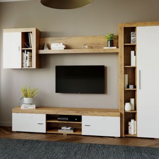 Mobila sufragerie - Living Milan C1 Stejar