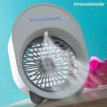 Racitor aer cu ventilator si umidificator, led si ultrasunete