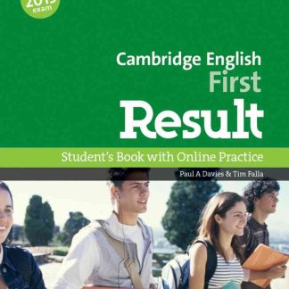 Cambridge English: First Result Student's Book and Online Practice Pack