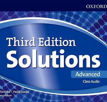 Solutions 3E Advanced Class CDs