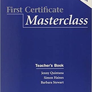 FIRST CERT M/CLASS TB 08 ED- REDUCERE 50%