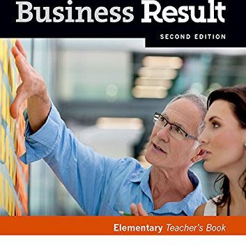 Business Result 2E Elementary Teacher's Book and DVD