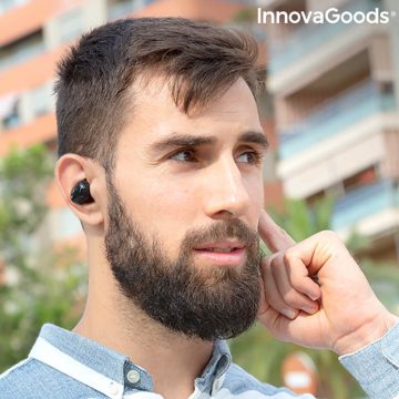 Casti wireless Ebeats cu incarcare magnetica