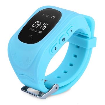 Ceas Albastru Smartwatch cu tracker GPS pentru copii