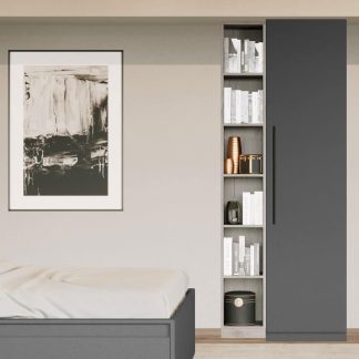 Dulap 0.79m Noce Gri