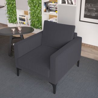 Fotoliu Rici Gri Inchis