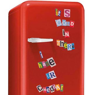 Litere magnetice frigider Fridge Bandits