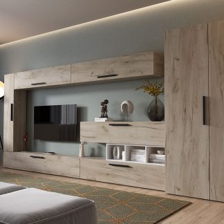 Living Pati 010 - Mobila Sufragerie Stejar