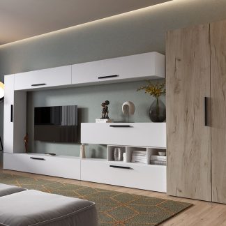 Living Pati 011 - Mobila Sufragerie Alba