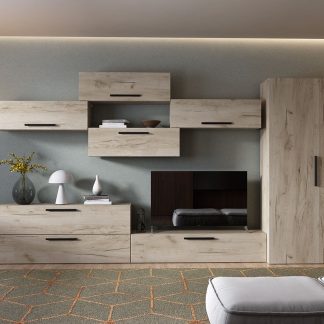 Living Pati 013 - Mobila Sufragerie Stejar