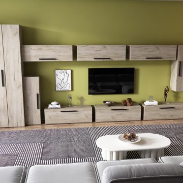 Living Pati 082 - Mobila Sufragerie Stejar