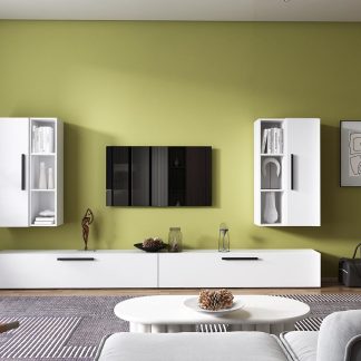 Living Pati 090 - Mobila Sufragerie Alba