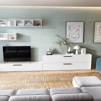 Living Pati 099 - Mobila Sufragerie Alba