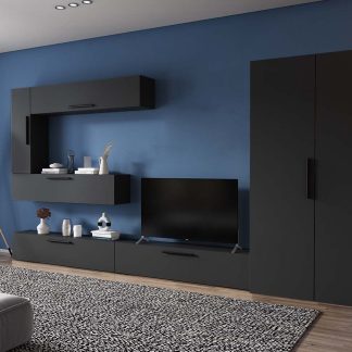 Living Pati 170 - Mobila Sufragerie Gri Antracit