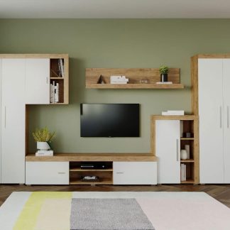 Mobila sufragerie - Living Milan C2 DUO Stejar