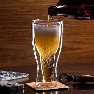 Pahar bere pereti dubli