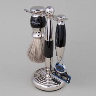 Set cadou barbati pentru barbierit 3 piese Light Horn Fusion Proglide, Edwin Jagger