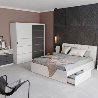 Set Mobila Dormitor Avangard C10 tapitat