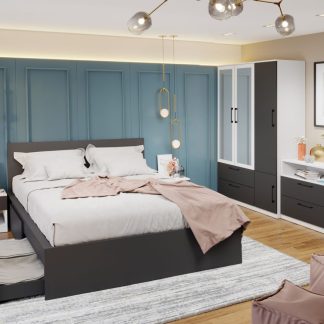 Set Mobila Dormitor Benjamin C09 cu oglinda