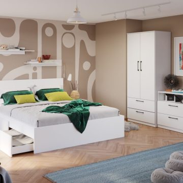 Set Mobila Dormitor Snow C06