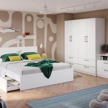 Set Mobila Dormitor Snow C12