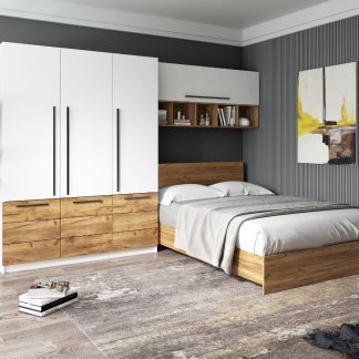 Set Dormitor Timea 3.05m cu pat incadrat