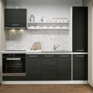 Set Mobila Bucatarie Mina 220 Alb/Ferrara C24