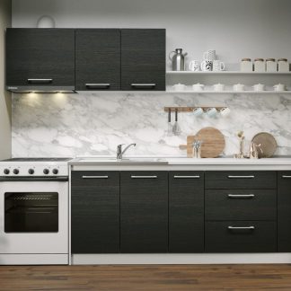 Set Mobila Bucatarie Mina 260 Alb/Ferrara C20