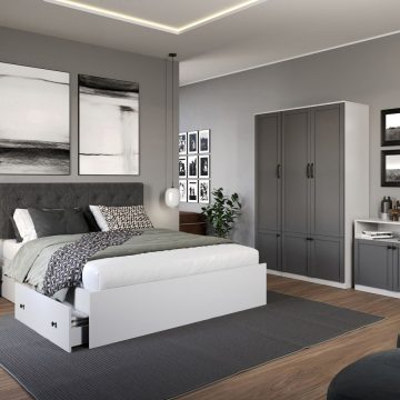 Set Mobila Dormitor Grafit C15