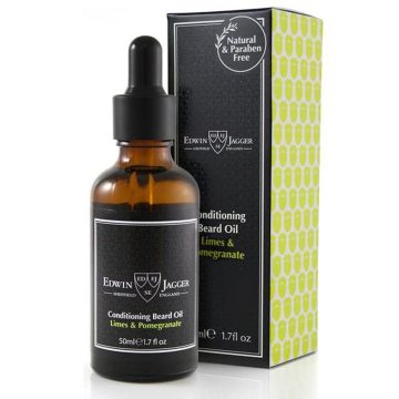 Ulei pentru ingrijire barba Limes  Pomegranate, Edwin Jagger