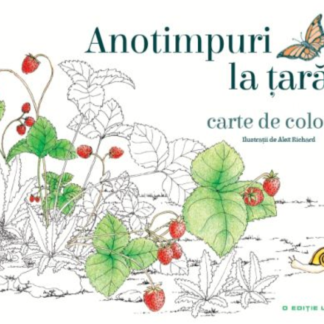 Anotimpuri la țară. Carte de colorat