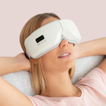 Aparat masaj ochi cu muzica relaxanta