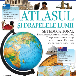 Descoperă lumea. Atlasul și drapelele lumii