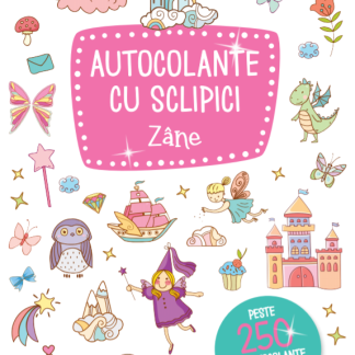 Autocolante cu sclipici. Zâne