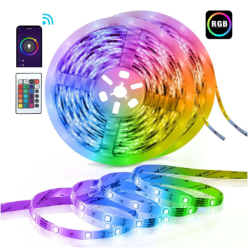 Banda LED Teckin, Picteaza camera in culori