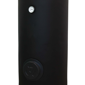 Boiler cu o serpentina FORNELLO SOL 300 LT 1S pentru centrala termica si solar montaj pe sol izolatie termica manta de protectie  flansa de vizitare