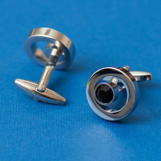 Butoni cerc cu pietre