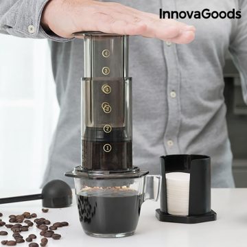 Cafetiera cu presare manuala Delicious Brew