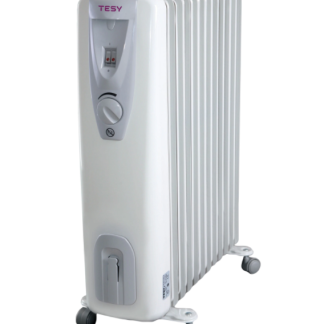 PRODUS CU AMBALAJUL DETERIORAT SI URME MICI DE SGARIETURI ! Calorifer electric TESY CB 2512 E01 R 2500 W 12 elementi 3 trepte de putere Termostat de siguranta Termostat reglabil Protectie anti-inghet