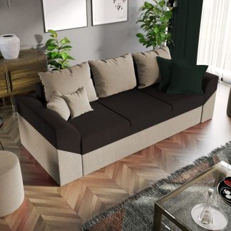 Canapea Extensibila Cali crem / maro