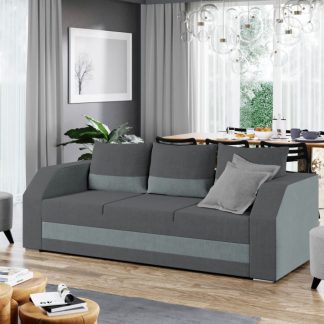 Canapea Extensibila Camino Gri Antracit / Vernil