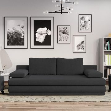 Canapea Extensibila Sensi Gri Antracit